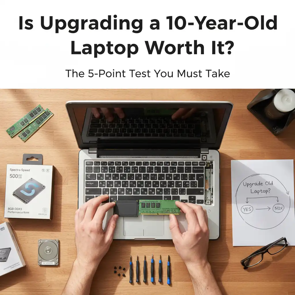 Is upgrading a 10-year-old laptop worth it