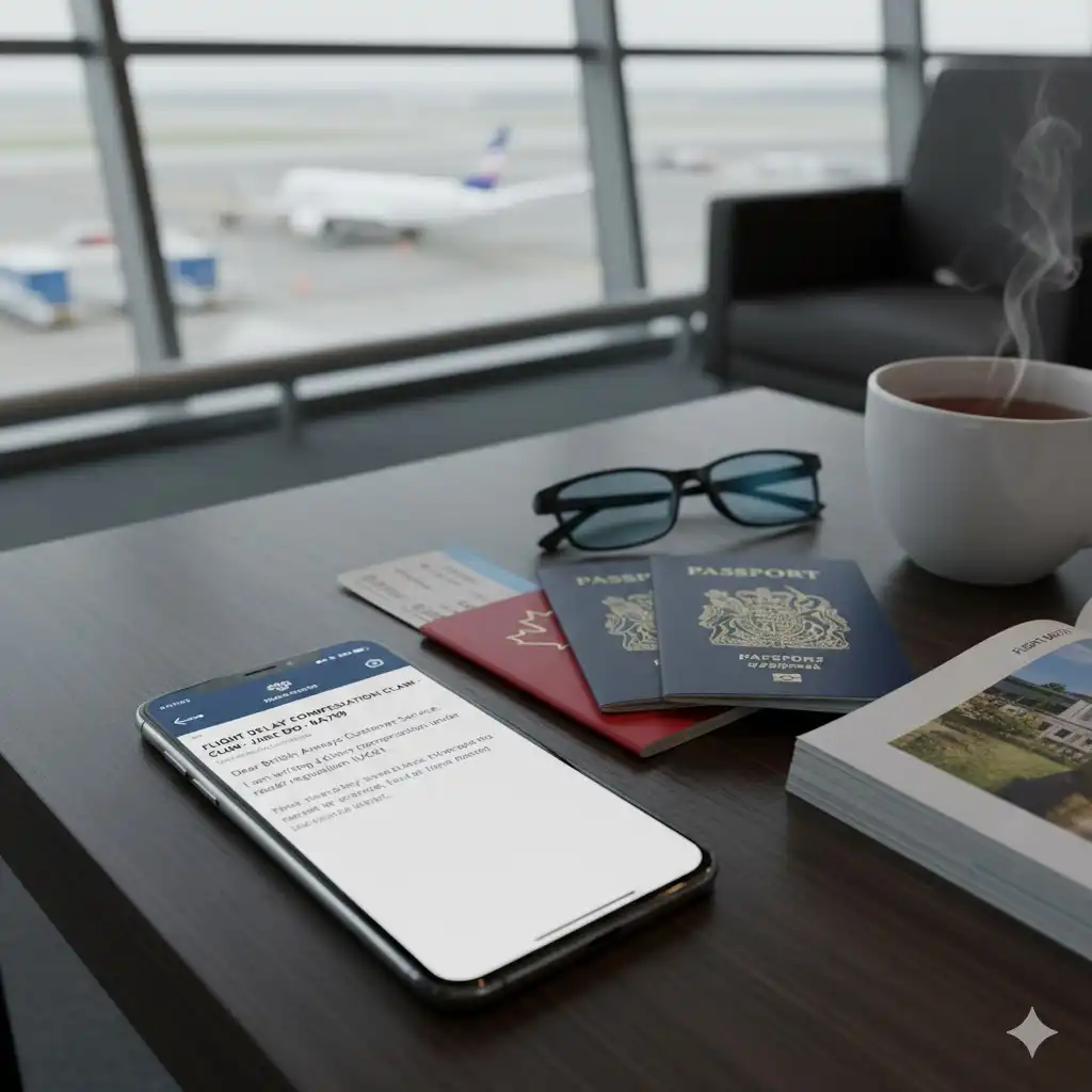 Refund Request Email to Airline for Flight Delay